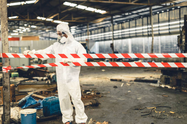 Professional Biohazard technician working in American Fork, UT